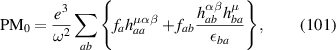 Equation (101)