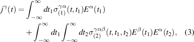 Equation (3)