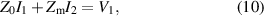 Equation (10)