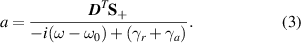 Equation (3)