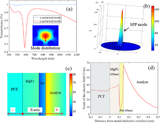 Long-range surface plasmon resonance sensor based on side-polished D ...