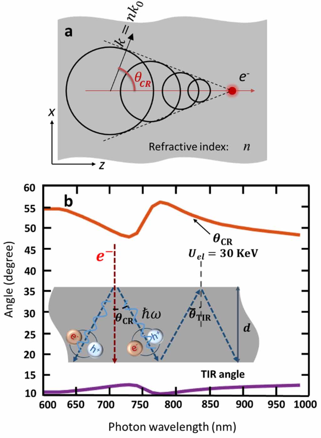 Interaction of excitons with Cherenkov radiation in WSe2 beyond the non ...