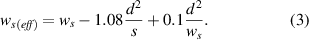Equation (3)