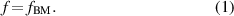 Equation (1)