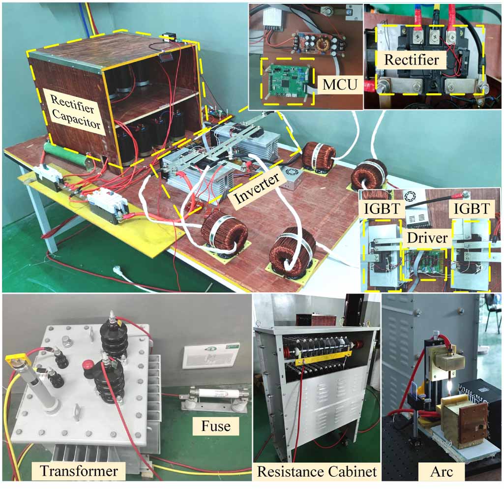 Temperature and composition of AC arc plasma of medium voltage ...