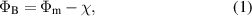 Equation (1)