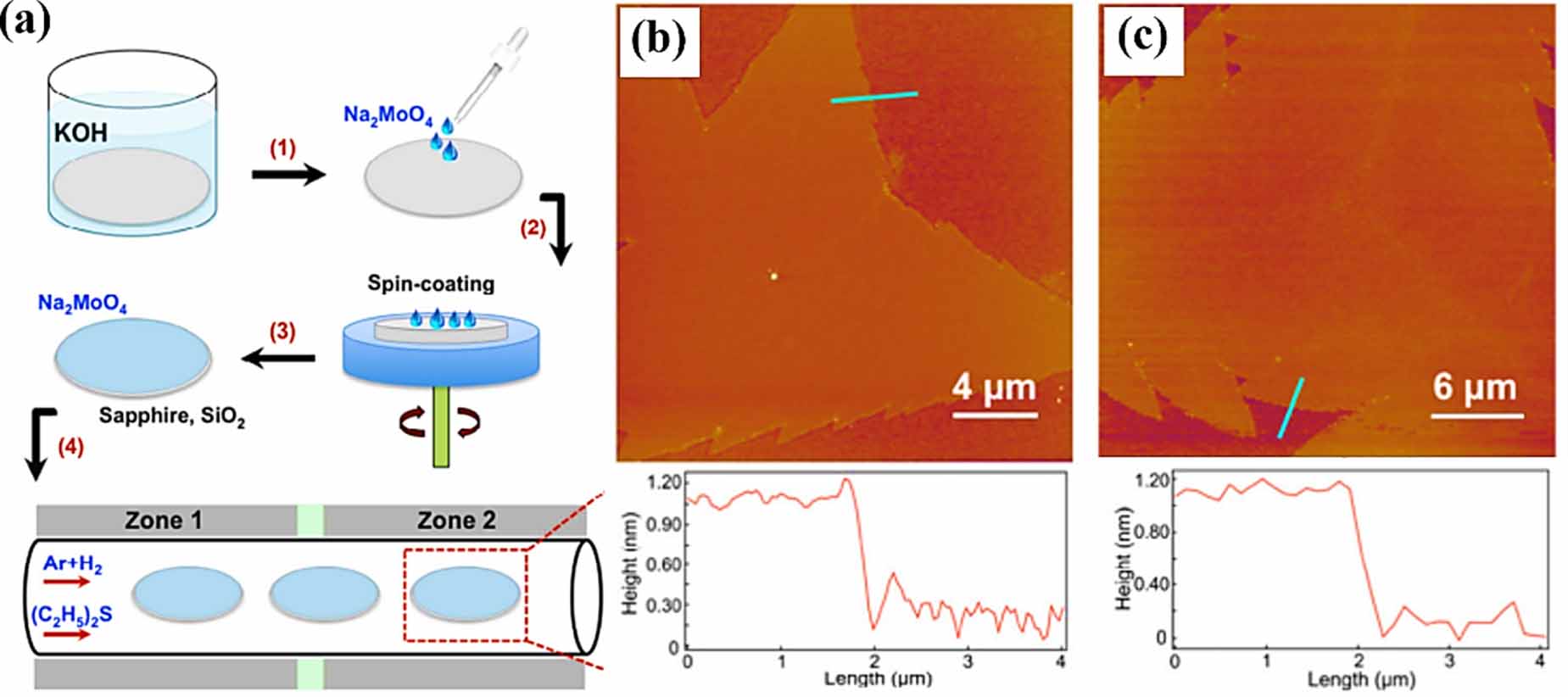 Chemical vapor deposition: a potential tool for wafer scale growth of ...