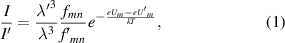 Equation (1)