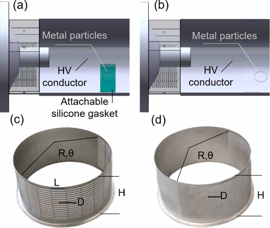 Particle behavior and trap design for ±320 kV gas-insulated power ...