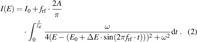 Equation (2)