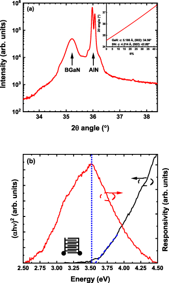 Detailed band alignment of high-B-composition BGaN with GaN and AlN ...