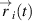$\overset \rightarrow{r}_i (t)$