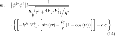 Equation (14)