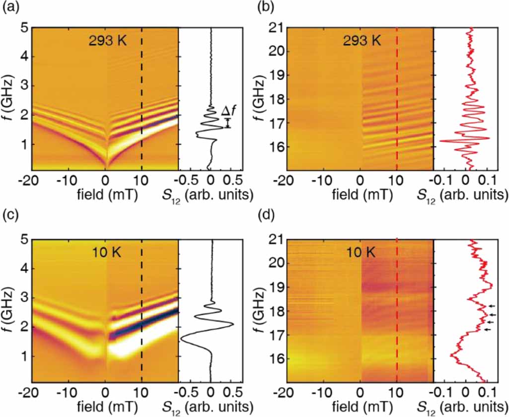 Excitation of exchange spin waves in a magnetic insulator thin film at ...