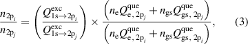 Equation (3)
