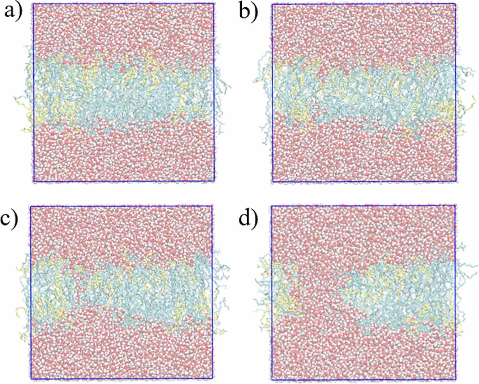 Unraveling the influence of nitration on pore formation time in ...