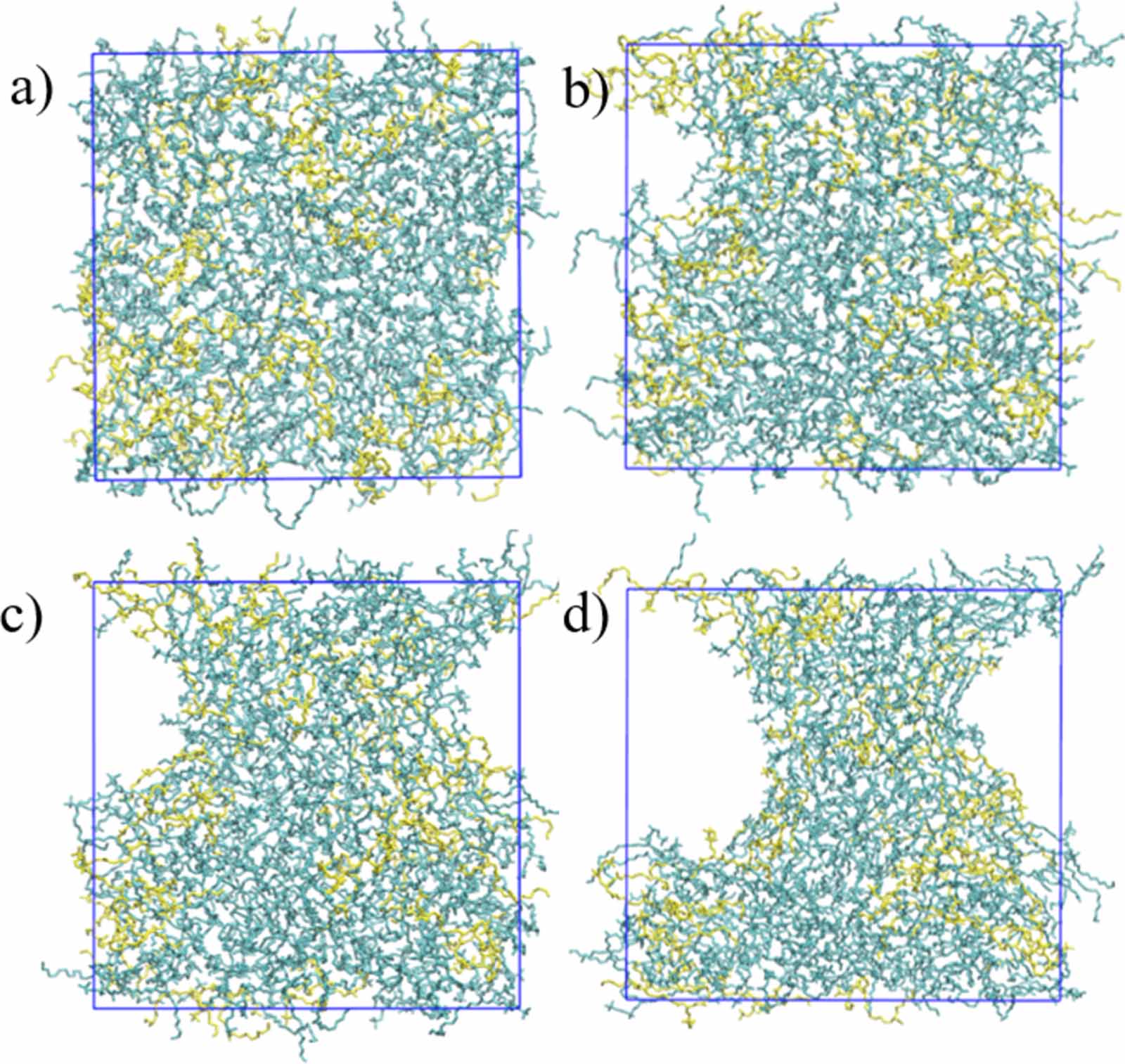 Unraveling the influence of nitration on pore formation time in ...