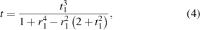 Equation (4)