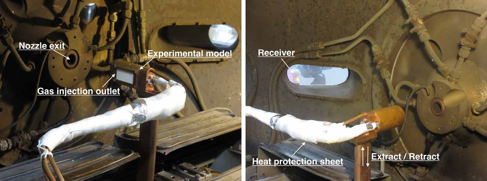 Blackouts Injection Mitigation of reentry blackout via gas injection in arc-heating ...