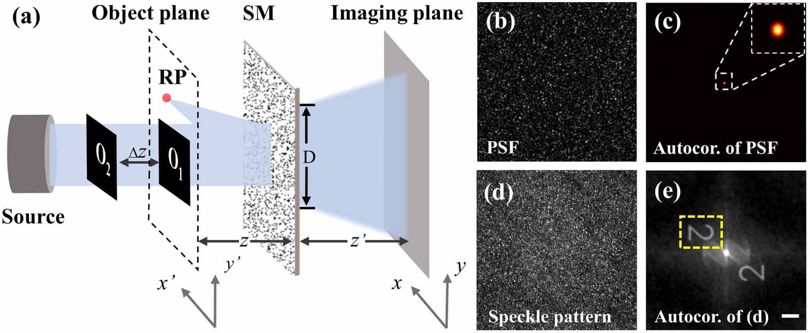 Depth-resolved imaging through dynamic scattering media via speckle ...