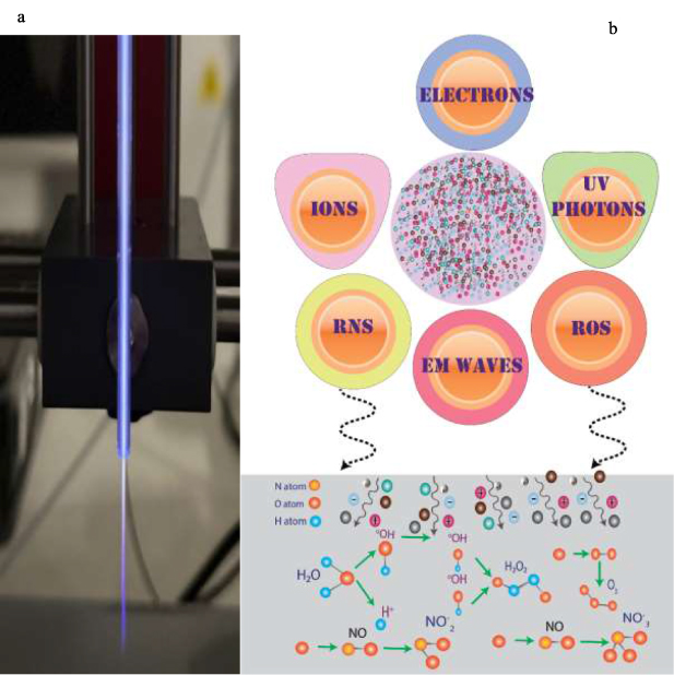 P How to control the plasma jet production of reactive species