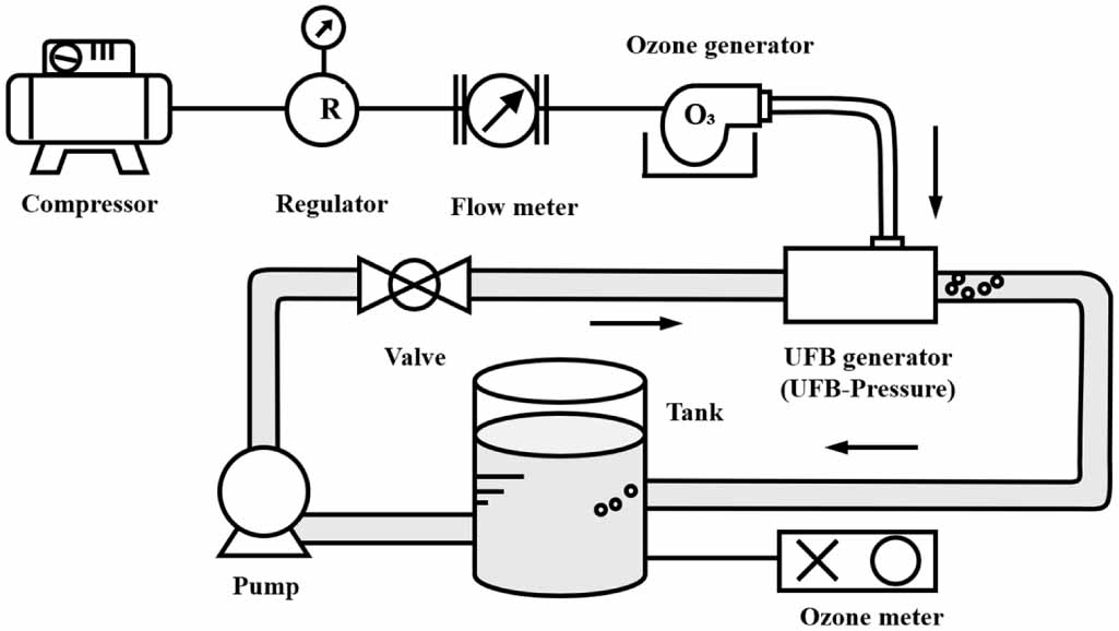 Dissolved concentration and lifetime of ozone ultrafine bubbles ...