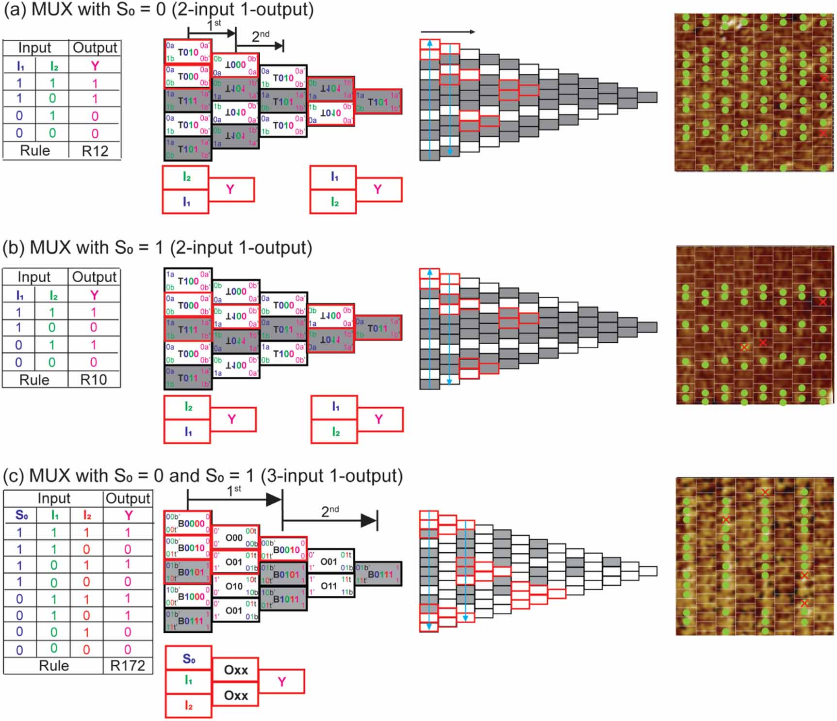 Programmable DNA assembly for realizing multiplexer and de-multiplexer ...
