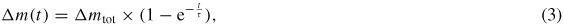 Equation (3)