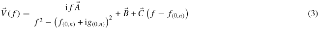 Equation (3)