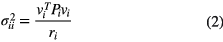 Equation (2)
