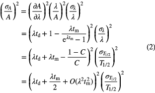 Equation (2)