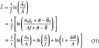 Equation (31)