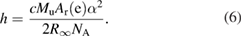 Equation (6)