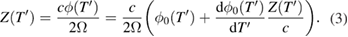 Equation (3)