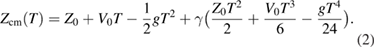 Equation (2)
