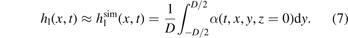 Equation (7)