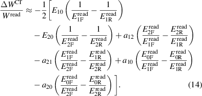 Equation (14)