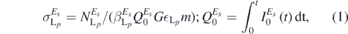 Equation (1)