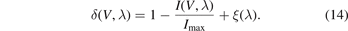 Equation (14)