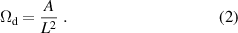 Equation (2)