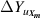 $\Delta {Y_{{u_{\boldsymbol{X_m}}}}}$
