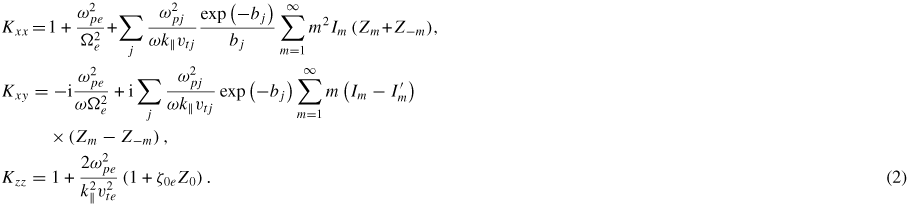 Equation (2)