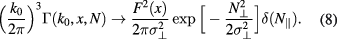 Equation (8)