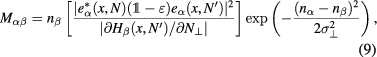 Equation (9)