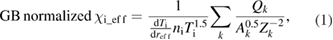Equation (1)