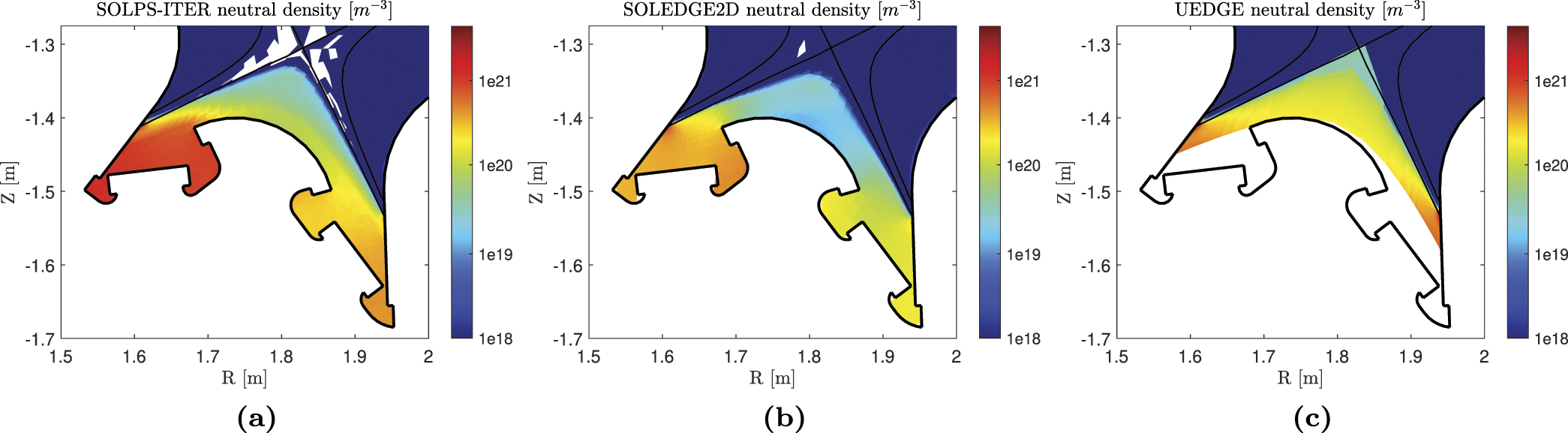 Solps Code Cross-code comparison of the edge codes SOLPS-ITER, SOLEDGE2D and UEDGE ...
