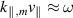 $\,{k_{\parallel ,m}}{v_\parallel } \approx \omega $