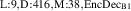 $_{\textrm{L}:9,\textrm{D}:416,\textrm{M}:38,\textrm{EncDec}_{\textrm{B}1}}$