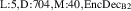 $_{\textrm{L}:5,\textrm{D}:704,\textrm{M}:40,\textrm{EncDec}_{\textrm{B}2}}$