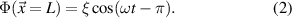 Equation (2)